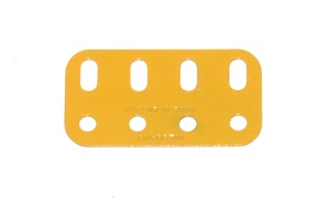 103g Flat Girder 4 Hole UK Yellow Repainted