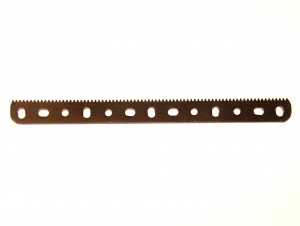 110a Rack Strip 13 Hole Black