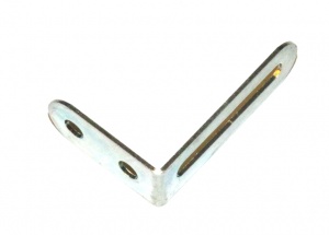 12e Slotted Angle Bracket 1'' Slot Zinc