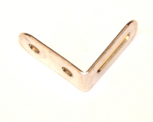 12f Slotted Angle Bracket '' Slot Zinc