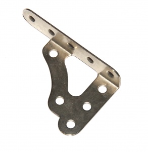 139a Flanged Bracket LH Nickel