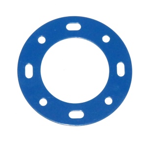 145ax Circular Strip 8 Hole 2'' Diameter Blue