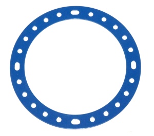 145c Circular Strip 24 Hole 4'' Diameter Blue