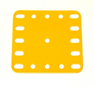 190 Flexible Plate 5x5 UK Yellow