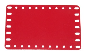 197a Flexible Plate 7x11 Red
