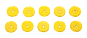 22ap 1'' Pulley without Boss UK Yellow Plastic Original x10