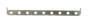 236g Narrow Double Angle Strip 1x9x1 Zinc