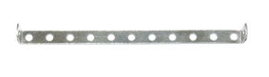 236h Narrow Double Angle Strip 1x11x1 Zinc