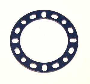 274a Narrow Circular Strip 2 3/8'' Diameter Blue