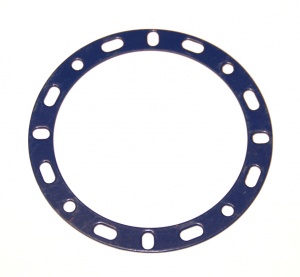 274b Narrow Circular Strip 3 3/8'' Diameter Blue