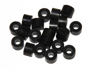 38a Large Washer Black Plastic Spacer Original x20