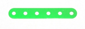 4 Standard Strip 6 Hole Florescent Green Original