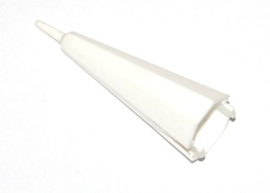 494 Nose Cone Front White Plastic Original