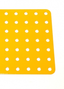 52c Flat Plate 7x19 Hole French Yellow