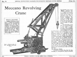 S18 Revolving Crane Reprint