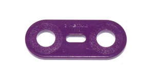 A002 Strip 2 Hole Purple Plastic Original