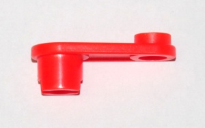 A145 Small Crank Orange Plastic Original