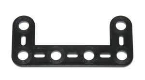 A942 Double Corner Strip Black Plastic Original