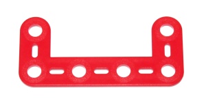 A942 Double Corner Strip Red Plastic Original