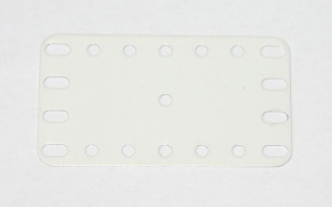 B583 Flexible Plate 7x4 White Original