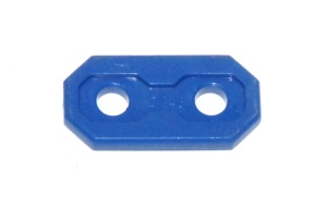 D048 Plastic Strip 2 Hole Blue Original