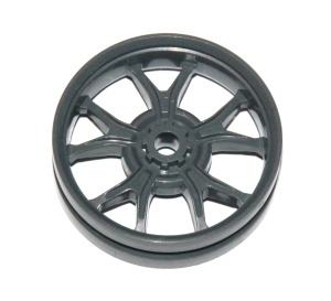 D290 Wheel Centre 1'' Grey Plastic Original