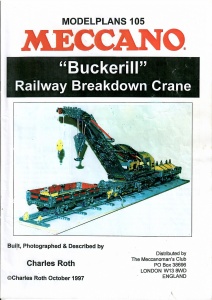 MP105 Buckerill Railway Breakdown Crane