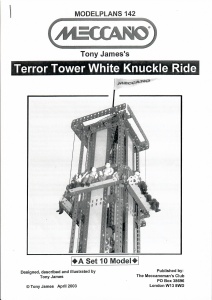 MP142 Terror Tower Ride