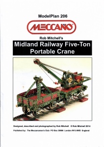 MP206 Midland Railway Five Ton Portable Crane