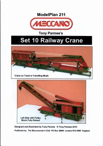 MP211 Set 10 Railway Crane