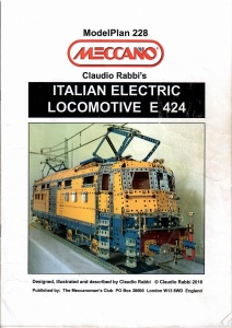 MP228 Italian Electric Locomotive E424